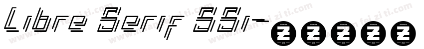Libre Serif SSi字体转换